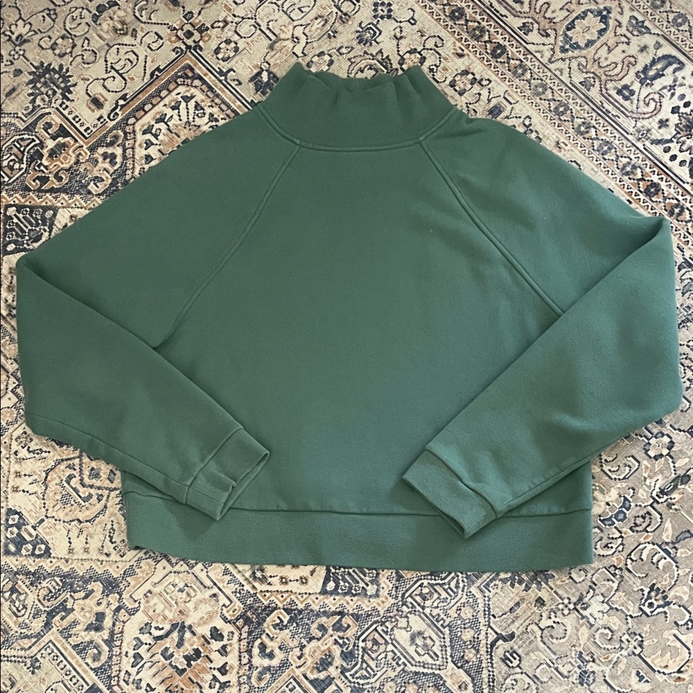 A NEW DAY Women's Sea Green Turtleneck Mockneck Sweater